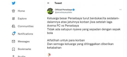 laga arema fc vs persebaya berakhir ricuh dan menelan korban jiwa