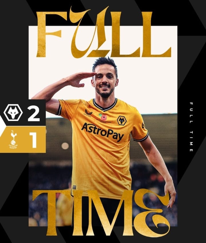 Ayam London Tottenham Hotspur Terkapar Diterkam Rubah Wolverhampton
