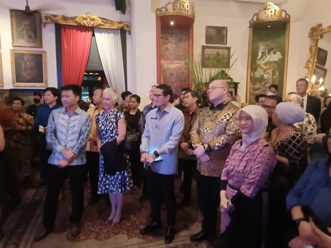 Doktor Anggun saat Jamuan Makan Malam bersama Kedutaan Inggris & British Council