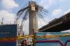 Suasana Lokasi Proyek Tiang Pancang Tol Becakayu Pascaroboh - Bagian 3