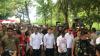 Kampanye Terbuka Jokowi di Serang, Ketum Perindo HT Jalan Kaki 3,5 Km