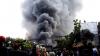 Gudang Plastik di Cipayung Ludes Terbakar, Asap Hitam Membubung Tinggi - Bagian 1