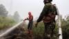 Aksi Spiderman Bantu Pemadaman Kebakaran Lahan di Riau - Bagian 1