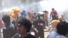 Demo Mahasiswa di Kendari Ricuh, Massa Lempari dan Bakar Gedung DPRD Sultra