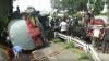 Truk Tangki Pengangkut CPO Terguling di Tol Belmera Sumut, Sopir Luka Berat