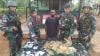 Satgas Pamtas RI-PNG Yonif 411 Tangkap Warga Pelintas Batas Bawa Ganja