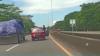 Viral, Atraksi Pengemudi Mobil di Jalan Tol Makassar Bikin Polisi Geleng-Geleng Kepala