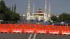 Tegal Lockdown, Ini Penampakan Alun-Alun Kota yang Ditutup