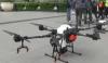 Video Uji Coba Drone Disinfektan di Jalan Sudirman Sasar Wilayah Sulit Dijangkau