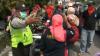 Aksi Demo Emak-Emak Buruh di Sidoarjo Dibubarkan Polisi