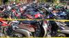 Deretan Ratusan Motor Tangkapan Hasil Razia Balap Liar di Sidoarjo - Bagian 1
