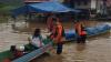Basarnas Evakuasi Warga yang Terdampak Banjir di Konawe Utara