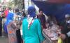  Langgar Aturan, Pasar Tumpah di Depok Ditutup Paksa Gugus Tugas Covid-19