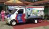 Mobil Senyum Rapid Polres Cilacap Ini Berkeliling Bagikan Sayur dan Sembako untuk Warga