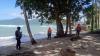 Brimob Polda Maluku Patroli Siaga Bencana di Pantai Natsepa