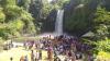 Libur Idul Adha, Objek Wisata Curug Bangkong Kuningan Dipadati Pengunjung
