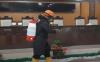 DPRD Ketapang Disemprot Disinfektan usai Seorang Anggota Positif Covid-19