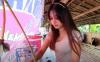 Viral Penjual Dawet Ireng Cantik di Purworejo, Bikin Pelanggan Salah Fokus