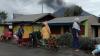 Warga Karo Gotong Royong Sambut HUT RI di Tengah Pandemi Covid-19 dan Erupsi Sinabung