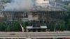 Penampakan dari Udara Gedung Utama Kejaksaan Agung Hangus Terbakar - Bagian 3