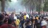 Demo Tolak UU Cipta Kerja di Kendari Rusuh, Massa Rusak Gedung DPRD
