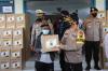 Cegah Klaster Covid, Polda Jateng Siagakan Dokkes di Barak Pengungsian Merapi
