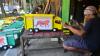 Kerajinan Miniatur Truk Berbahan Kayu, Dijual Rp150.000