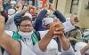 Protes HRS Ditahan, FPI Sumsel Angkat Tangan di Depan Polsek
