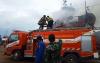 Kapal Tug Boat Terbakar saat Diperbaiki di Galangan Tegal