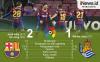 Infografis Barcelona Taklukkan Real Sociedad di Camp Nou