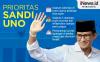 Infografis Tiga Prioritas Menparekraf Sandiaga Uno