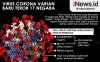 Ancaman Virus Corona Varian Baru, Warga Bandung Diimbau Lebih Disiplin Terapkan Prokes