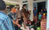 Berikan Semangat dan Sembako, Polsek dan Camat Baturaja Timur Datangi Korban Kebakaran