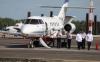 Naik Hawker 900 XP, Ganjar dan 3 Menteri Jokowi Mendarat Mulus di Bandara Ngloram
