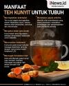 Infografis Ragam Manfaat Teh Kunyit untuk Kesehatan