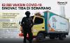 Infografis Vaksin Sinovac Dikirim ke Jateng
