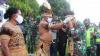 Tiba di Jayapura, Pangdam Cenderawasih Disambut Tarian Adat Papua