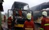 2 Bus Pariwisata di Pekanbaru Terbakar di Areal Parkir