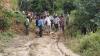 Longsor di Sei Lapan Langkat, Warga Gotong Royong Buka Akses Jalan
