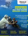 Infografis Ganjar Pranowo Kunjungi Pengungsi Merapi, Heran Ada Anak Klaten Bernama Jordan