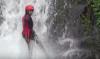 Menikmati Rappeling  di Air Terjun Curug Pitu Sigaluh Banjarnegara