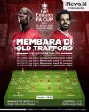 Infografis Man United Vs Liverpool: Membara di Old Trafford