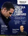 Infografis Chelsea Pecat Frank Lampard