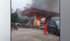 Video Motor Ludes Terbakar saat Isi BBM di SPBU Toboali Bangka Selatan