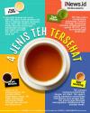 Infografis Mengenal 4 Jenis Teh Tersehat
