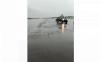 Runway Bandara Ahmad Yani Semarang Tergenang