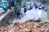 Jalur Wonosobo -Dieng Tertutup Material Longsor, Arus Lalu Lintas Macet Total