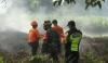 Lahan Gambut di Pontianak Terbakar, Warga dan Petugas Berjibaku Padamkan Api