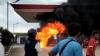Tragis, Balita Ditemukan Tewas dalam Mobil yang Terbakar di SPBU di Batam