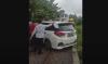 Honda Mobilio Ditabrak Kereta Api dan Terseret 100 Meter di Cilegon, Pengemudi Hanya Lecet